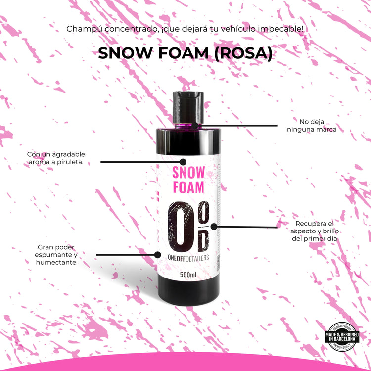 SNOW FOAM ROSA